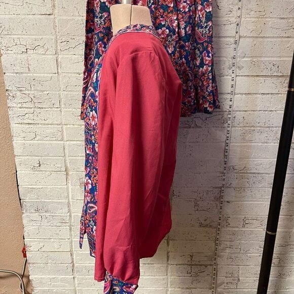 Vintage 80s floral Skirt Suit Set Medium - Picture 6 of 16